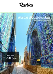 Absolu d'Ouzbékistan avec Rustica